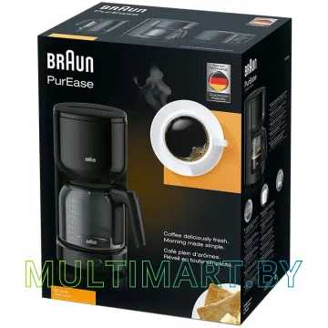 Капельная кофеварка Braun KF3120 (черный) картинка 4
